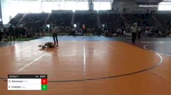 62 lbs Prelims - Hanley Swanson, Pride WC vs Cameron Hoezee, Salem Elite