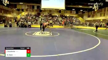 152 lbs Quarterfinal - Billy Dean, Tesoro vs Jason Escalante, Santa Ana