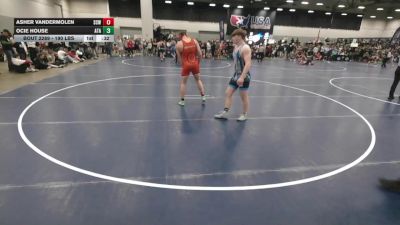 190 lbs Cons. Sub-semis - Asher VanDerMolen, St. Charles WC vs Ocie House, Alabama Takedown Academy