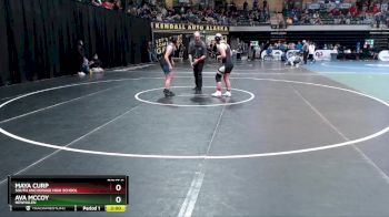 185G Champ. Round 1 - Ava McCoy, Newhalen vs Maya Curp, South Anchorage High School