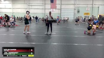 157 lbs Cons. Round 2 - Wylan Damon, Red Lion vs Joel Andrewsky, Bacon Barbell Club