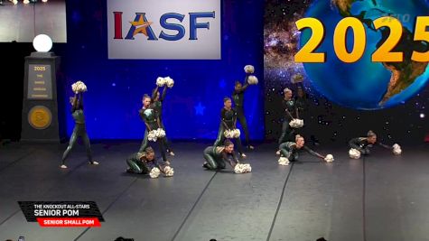 The Knockout All-Stars - Senior Pom [2025 Senior Small Pom Prelims] 2025 The Dance Worlds