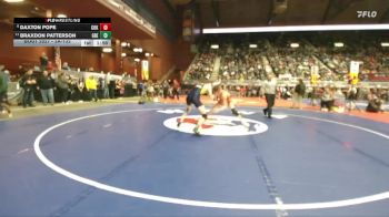 2A-132 lbs Champ. Round 1 - Braxdon Patterson, Greybull/Riverside vs Daxton Pope, Cokeville