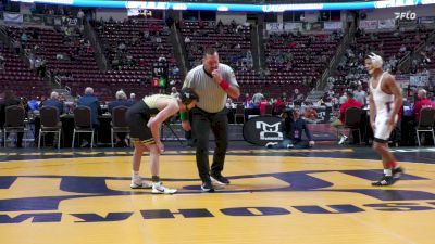 114 lbs Quarterfinal - Cruz Little, Faith Christian vs Chase Karenbauer, Grove City