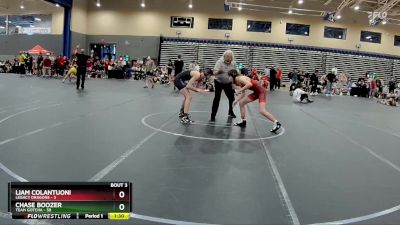 140 lbs Round 2 (4 Team) - Chase Boozer, Team Gotcha vs Liam Colantuoni, Legacy Dragons