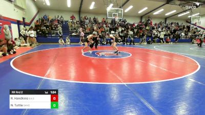 126 lbs Rr Rnd 2 - Riley Handkins, Broken Arrow Girls vs Nataleigh Tuttle, Sand Springs JH (SS)