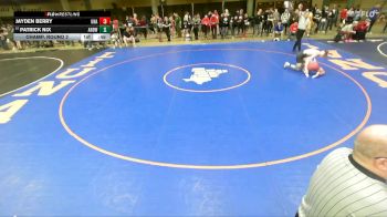150 lbs Champ. Round 2 - Patrick Nix, Fenwick vs Jayden Berry, Unattached