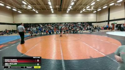 190C Round 2 - Geo Muller, Sheridan vs Zack Kuntz, Greybull/Riverside