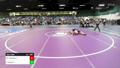 175 lbs Round Of 64 - Mason Parsons, SC vs Cooper Durst, WV