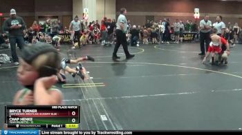 47 lbs Finals (8 Team) - Bryce Turner, Contenders Wrestling Academy Blue vs Chap Henke, Team Palmetto