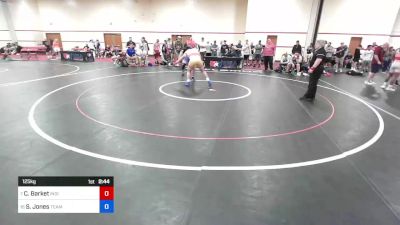 125 kg Cons 8 #1 - Connor Barket, Indiana vs Shilo Jones, Team Idaho Wrestling Club