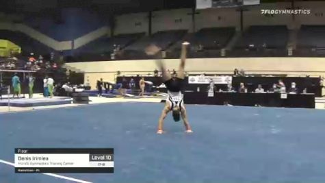Denis Irimiea - Floor, Florida Gymnastics Training Center - 2021 USA Gymnastics Development Program National Championships