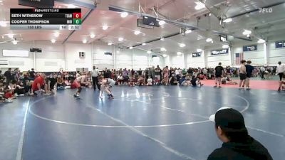 150 lbs Quarterfinal - Seth Witherow, Team CHOICES-MS vs Cooper Thompson, Indiana Outlaws-MS