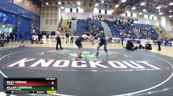 190 Gold Quarterfinal - Killian Lonergan, Fletcher Senior vs Ricky Herman, Camden