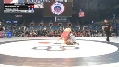 235 lbs Cons. Quarters - Angela Bereuter, Missouri vs Brenda Banks, Pennsylvania