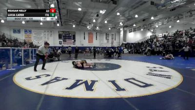 135 lbs Cons. Round 3 - Lucia Cater, Foothill (Santa Ana) vs Reagan Kelly, Alhambra/Alhambra
