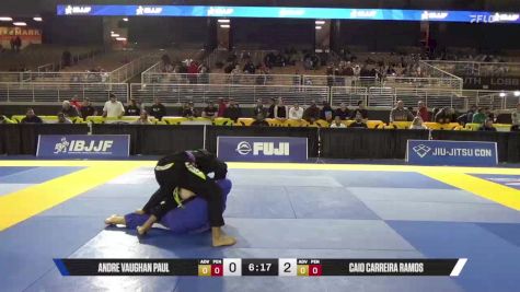 Caio Carreira Ramos vs Andre Vaughan Paul 2025 Pan Jiu Jitsu IBJJF Championship