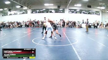 125 lbs Champ. Round 3 - Matthew Lucansky, Team Tortorice vs Elijah Garza, Suplex WC