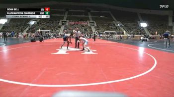 157 lbs Cons. Round 2 - Sean Bell, Louisiana Tech University vs Oluwajuwon Omotoso, Bluefield State