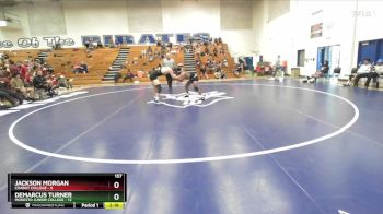 157 lbs Cons. Semis (16 Team) - Jackson Morgan, Chabot College vs Demarcus Turner, Modesto Junior College