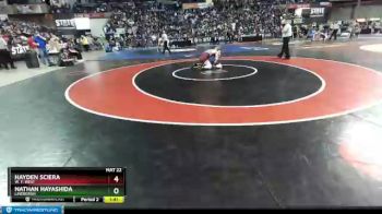 2A 160 lbs Cons. Round 1 - Hayden Sciera, W. F. West vs Nathan Hayashida, Lindbergh