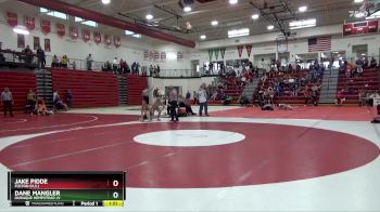 138 lbs Cons. Round 1 - Dane Mangler, Dubuque Hempstead JV vs Jake Pidde, Fulton (H.S.)