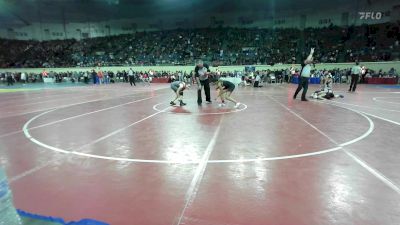 120 lbs Round Of 32 - Corey Harris, Union Girls JH vs Liliana Dobrinski, Hinton Comets