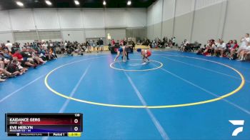 138 lbs Quarters & 1st Wb (16 Team) - Kaidance Gerg, Idaho vs Eve Herlyn, Missouri Ice