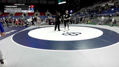 126 lbs Cons. Quarters - Boden Banta, ID vs Brennan Sprague, NY