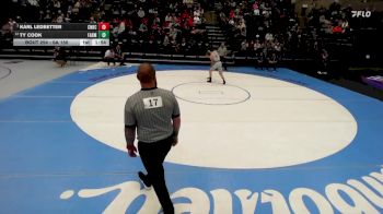 6A 150 lbs Cons. Round 2 - Karl Ledbetter, Corner Canyon vs Ty Cook, Farmington