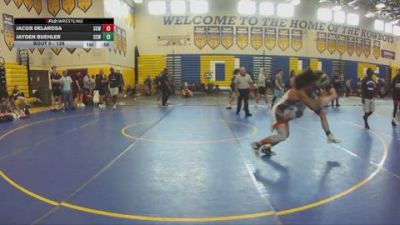 126 lbs Cons. Round 2 - JAcob Delarosa, Soldier City vs Jayden Buehler, Camden Outsiders
