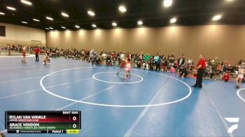 80-81 lbs Round 3 - Rylan Van Winkle, Amped Wrestling Club vs Grace Windom, Silverback Wrestling Forth Worth