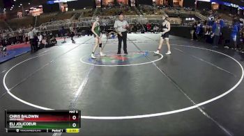 106 lbs Champ. Round 1 - Eli Jolicoeur, Suwannee vs Chris Baldwin, Greenbrier