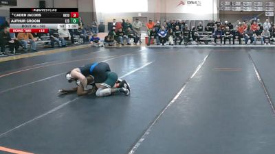 165 lbs Champ. Round 1 - Authur Croom, Lake Erie vs Caden Jacobs, Grand Valley State