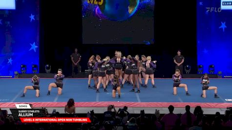 Surrey Starlets - Allium [2025 L6 International Open Non Tumbling Semis] 2025 The Cheerleading Worlds
