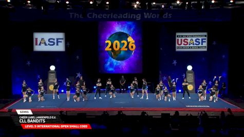 Cheer Label Langenfeld e.V. - CLL Bandits [2026 L5 International Open Small Coed Semis] 2026 The Cheerleading Worlds