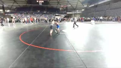 59 lbs Quarterfinal - Ayden Palomino, Toppenish USA Wrestling Club vs Rezmen Daley, NWWC