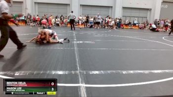 60/65/70 Cons. Semi - Mason Lee, Backyard Brawlers vs Benton Delia, Sonoraville Wresting