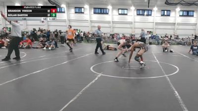 138 lbs Round 5 (6 Team) - Nolan Barton, Garnett Trained vs Brandon Vinson, Ohio Titan