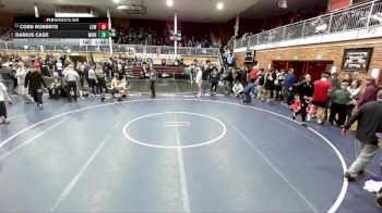 150 lbs Cons. Round 4 - Darius Case, Meridian vs Coen Roberts, Lewiston High School