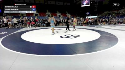 106 lbs Cons. Rd Of 64 - Cayden Wadle, NJ vs Daniel Berdich, IL