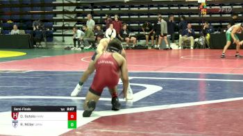 125 lbs Semifinal - Diego Sotelo, Harvard vs Ryan Miller, Univ Of Pennsylvania