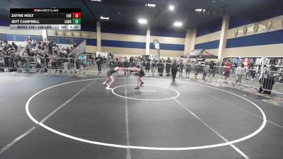 109 lbs Round Of 64 - Zayne Holt, Liberty HS vs Jett Campbell, Lawc