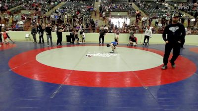 48 lbs 3rd Place - Kasen Morris, Backyard Brawlers Wrestling Club vs Luke Sumrall, South Forsyth WAR Wrestling Club