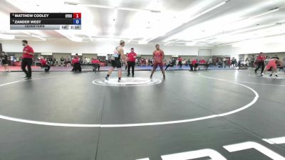 285 lbs Quarters - Matthew Cooley, Community Youth Center - Concord Campus Wrestling vs Zander West