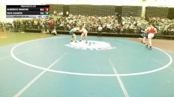 154-H lbs Round Of 64 - Alberico Mancini, Milo Wrestling Club vs Nick Cilento, Yale Street