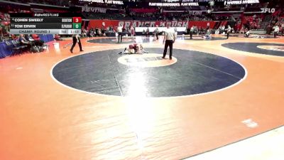 1A 113 lbs Champ. Round 1 - Tom Erwin, El Paso (E.P.-Gridley) vs Cohen Sweely, Benton