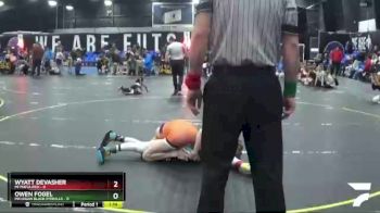 108 lbs Round 1 (8 Team) - Wyatt Devasher, Mi Mafia Red vs Owen Fogel, Michigan Black Pitbulls