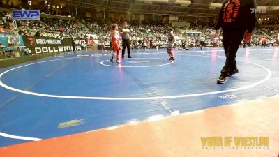 80 lbs Round Of 32 - Able Sanchez, Aztec Grappling Academy vs Hudson Koppes, Big Game Wrestling Club