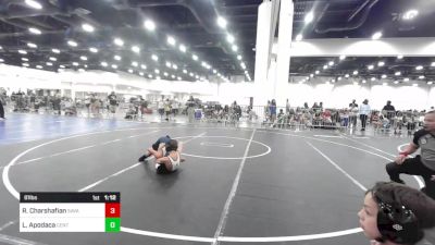 81 lbs Quarterfinal - Rodrick Charshafian, Savage House WC vs Levi Apodaca, Central Coast Most Wanted